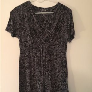 Charcoal tunic
